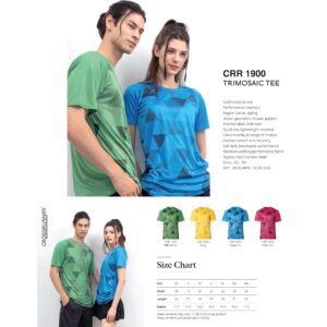 CROSSRUNNER - CRR1900 TRIMOSAIC TEE