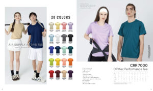 CROSSRUNNER - CRR7000 DRYTEC PERFORMANCE TEE (130GSM)