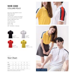 NORTH HARBOUR - NHB3300 COLLINS POLO