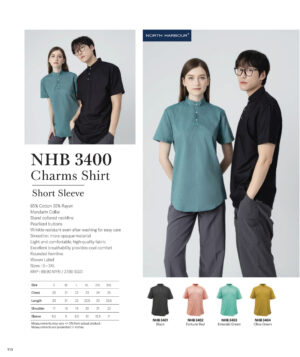 NORTH HARBOUR - NHB3400 CHARMS SHIRT