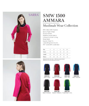 SARRA - SMW1500 AMMARA MUSLIMA WEAR COLLECTION