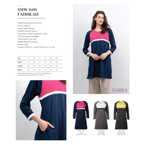 SARRA - SMW1600 FADHILAH MUSLIMAH WEAR