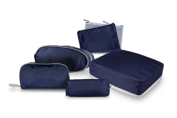 EZ353 JETSET - Travel Organizer Set (Blue) (1) IH - JETSET - TRAVEL ORGANIZER SET