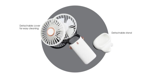 AD RF 657 PORTABLE RECHARGEABLE MINI FAN
