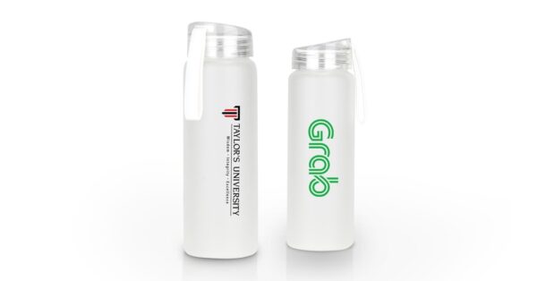 IH - AUSTIN - FROSTED GLASS BOTTLE