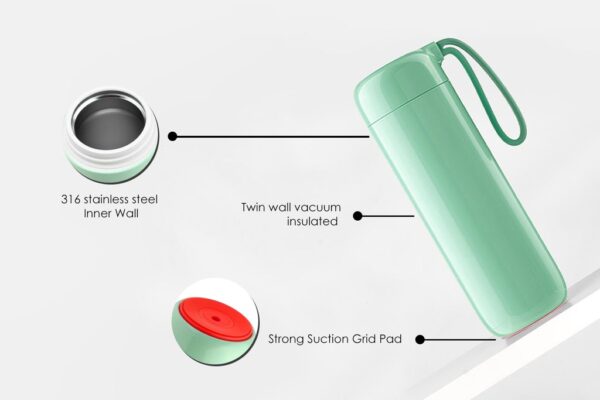 IH - ARTIART SWAN - VACUUM THERMAL SUCTION FLASK