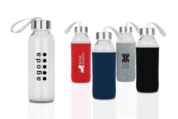 IH - LIKEME MINI - GLASS BOTTLE W/ NEOPRENE POUCH