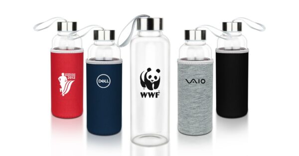 IH - LIKEME - GLASS BOTTLE W/ NEOPRENE POUCH