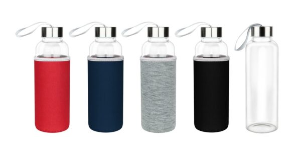IH - LIKEME - GLASS BOTTLE W/ NEOPRENE POUCH