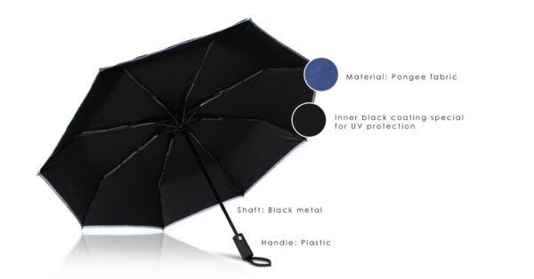 IH - UMBRA- 21.5'' TRI FOLD AUTO UMBRELLA