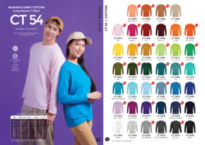 OREN - CT54 UNISEX COMFY COTTON LONG SLEEVE T-SHIRT (160GSM)