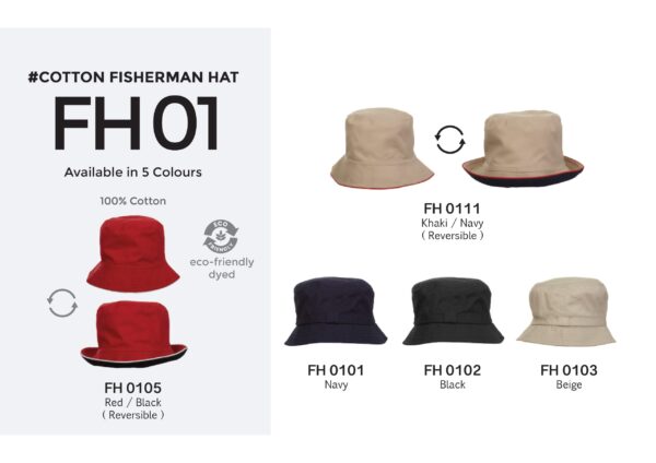 OREN - FH 01 COTTON FISHERMAN HAT