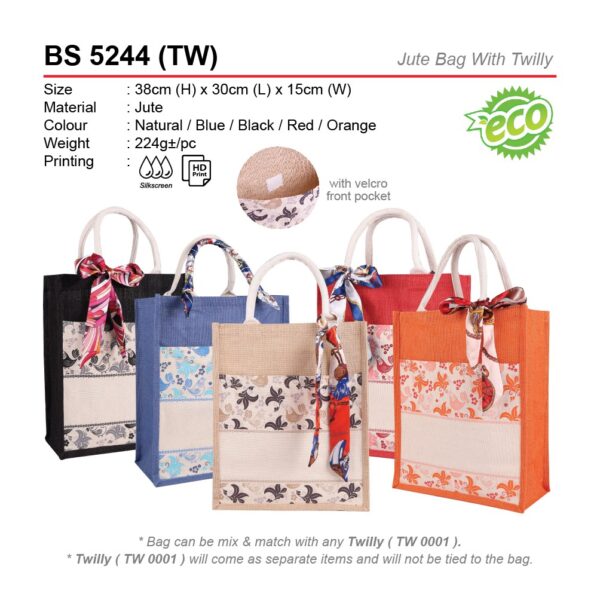 AD BS 5244 (TW) JUTE BAG WITH TWILLY