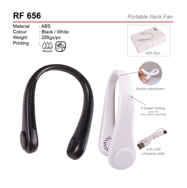 AD RF 656 PORTABLE NECK FAN