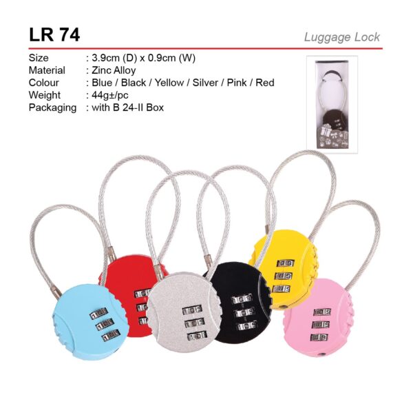 AD LR 74 LUGGAGE LOCK