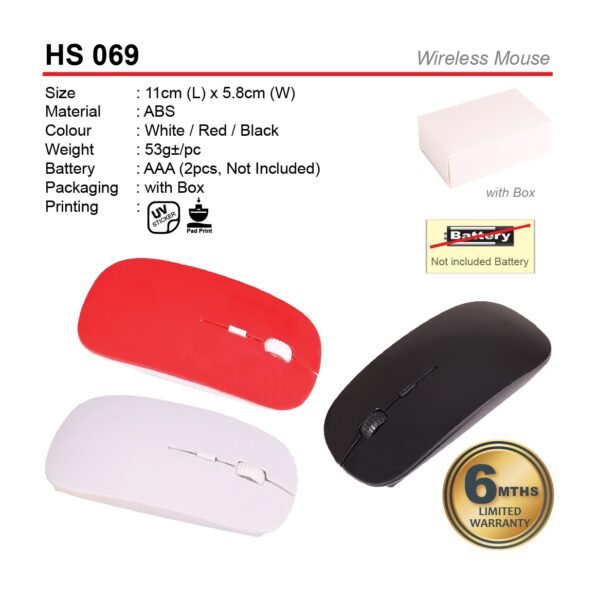 AD HS 069 WIRELESS MOUSE
