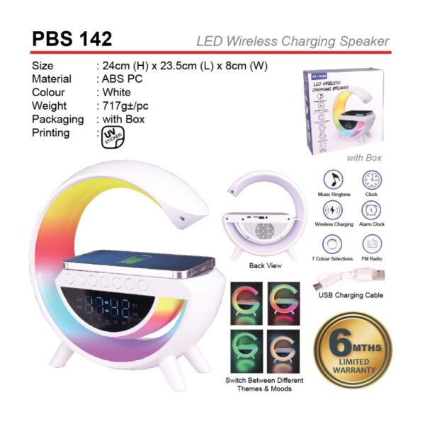 AD PBS 142 LED Wireless Charging Speaker