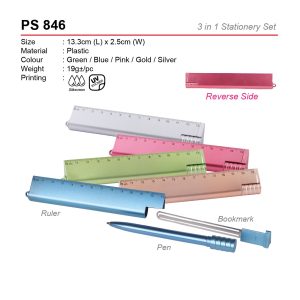 AD PS 846 3 IN 1 STATIONERY SET