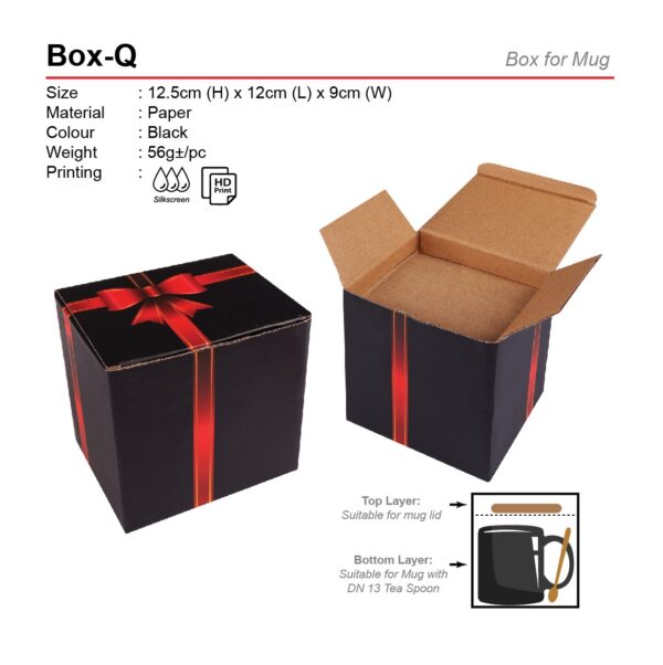 Box-Q Box for Mug AD BOX-Q BOX FOR MUG