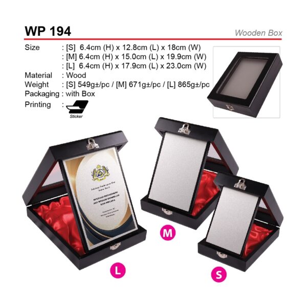 AD WP 194 WOODEN BOX