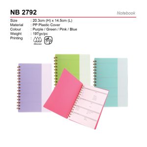 AD NB 2792 NOTEBOOK