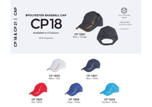 OREN - CP 18 POLYESTER BASEBALL CAP