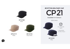 OREN - CP21 COTTON MILITARY CAP