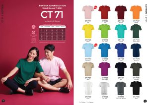 OREN - CT71 UNISEX SUPERB COTTON SHORT SLEEVE T-SHIRT (200GSM)