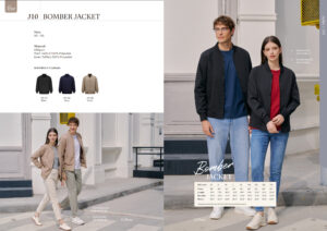 LE'FONSE - J10 BOMBER JACKET 250GSM