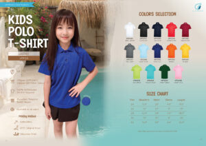 ULTIFRESH - UDF25 KIDS POLO T-SHIRT (KIDS) 160GSM