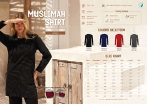 ULTIFRESH - UDM01 MUSLIMAH SHIRT (FEMALE) 160GSM