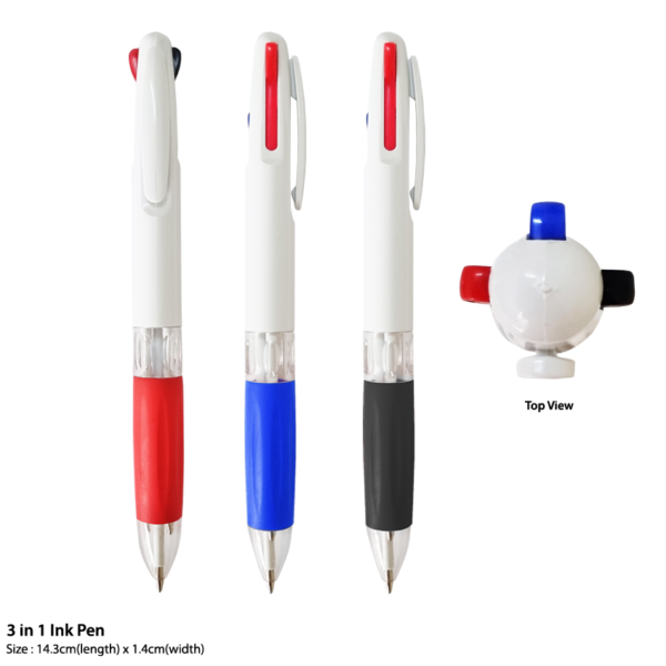 M 3 in 1 Ink Pen