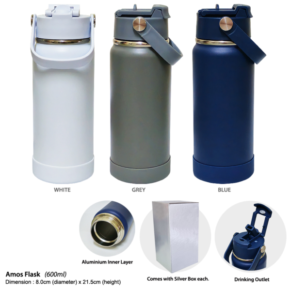 M Amos Flask (600ml)