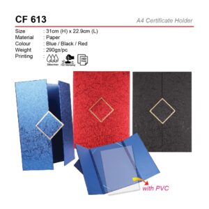 CF 613 A4 Certificate Holder AD CF 613 A4 Certificate Holder