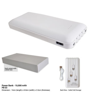 M Power Bank - 10,000 mAh