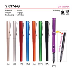 Y 6974-G Gel Ink Pen AD Y 6974-G Gel Ink Pen
